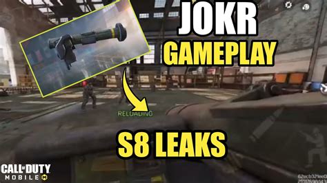 NEW NEW Codm New Weapon JOKR Launcher Gameplay Season 8 Leaks