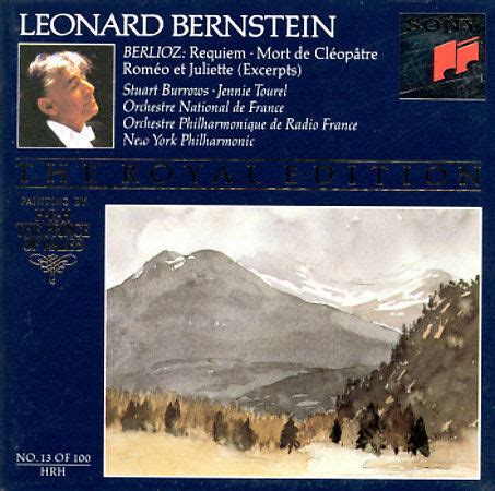 Berlioz Requiem Mort De Cl Op Tre Rom O Et Juliette Excerpts Cd