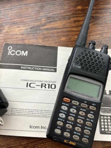 Icom IC R10 Communications Receiver EBay