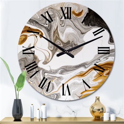 Metal Wall Clock Foter