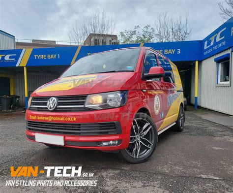 Vw T Led Light Bar Headlights With Dynamic Indicators Built In To The