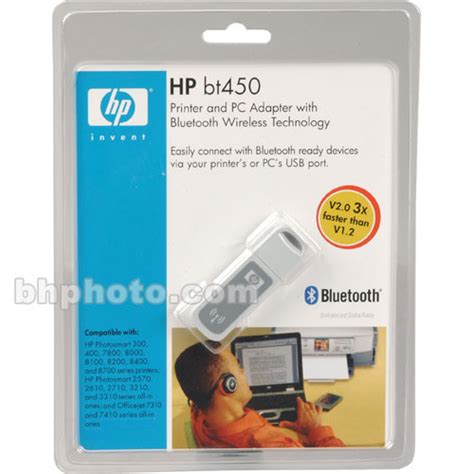 HP HP Bt450 Bluetooth Wireless Printer Adapter Q6398A B H Photo