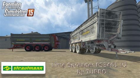 LIME SPREADER PS 3401 V2 • Farming simulator 19, 17, 22 mods | FS19, 17 ...