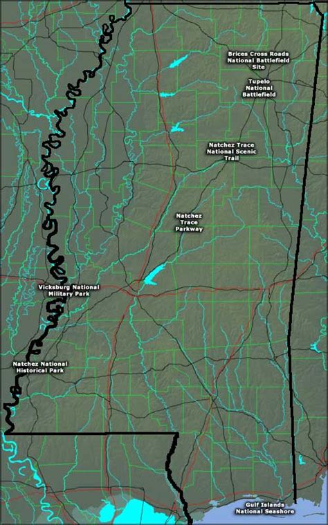 National Park Service Sites In Mississippi