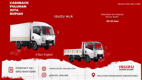 Isuzu NLR Truk isuzu Engkel 4 Ban Baru | PT. Astra International ...