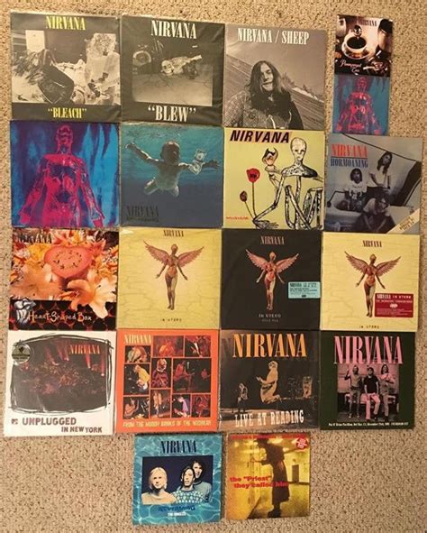 My Nirvana vinyl collection : r/Nirvana