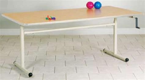 group therapy height adjustable work tables