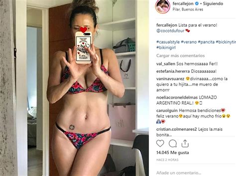 A Los 52 María Fernanda Callejón Lució Su Cuerpo Al Natural Lista