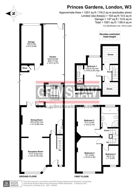 Princes Gardens, West Acton 4-bedroom house|grimshaw estate agents