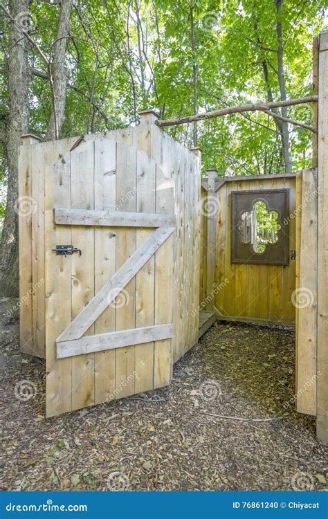 Shower Facilities At A Camping Site Stock Photo Image Of America