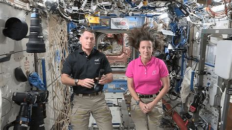 Spaceflight Now Interviews International Space Station Astronauts Youtube