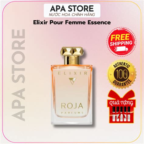 Chính Hãng Nước Hoa Nữ 𝐑𝐨𝐣𝐚 Elixir Parfums EDP APA STORE Shopee