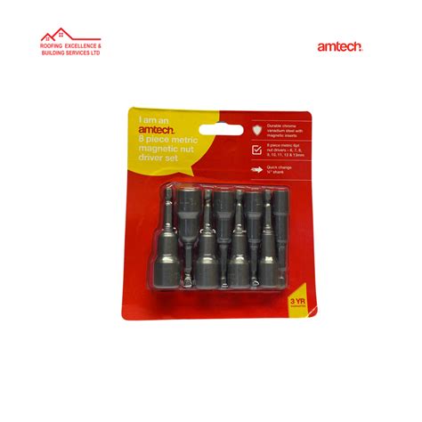 8 Piece metric magnetic nut driver set – Maan Shop