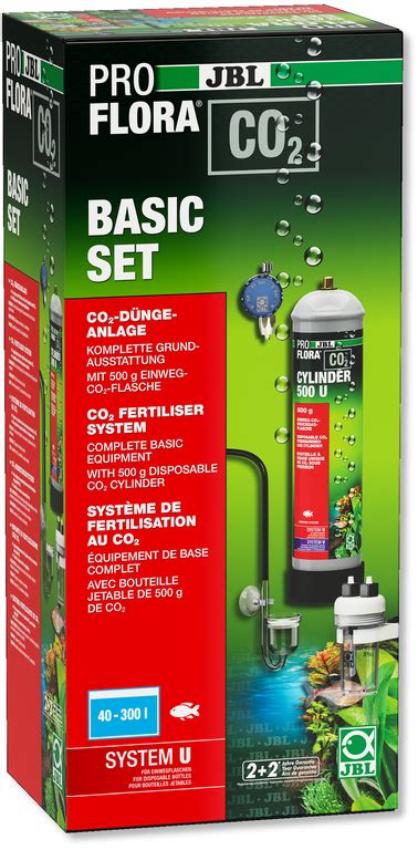 Jbl Proflora Co Basic Set U Kit Co Avec Bouteille Jetable Gr