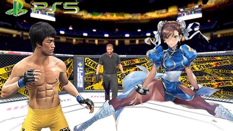 Ufc Bruce Lee Vs Chun Li Ea Sports Ufc Youtube