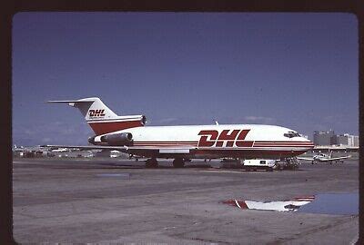 Orig 35mm Airline Slide DHL 727 100F N238DH 2051 EBay