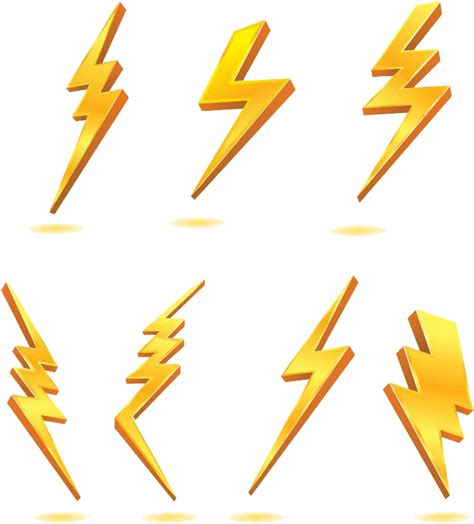 Lightning Strike Clip Art Lightning Strike Drawing Png Download Full Size Clipart