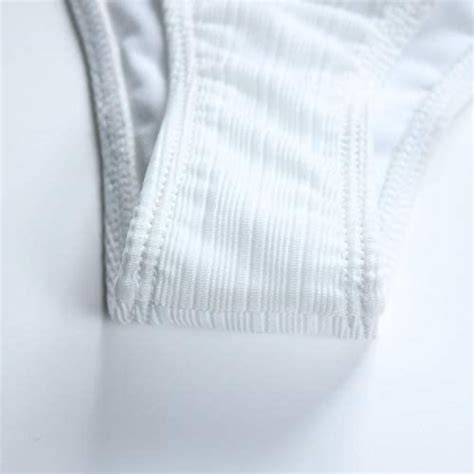 Amazon Ruuhee Women Ribbed Bikini Cheeky Bottom V Neck Brazilian Top Piece Bathing Suits