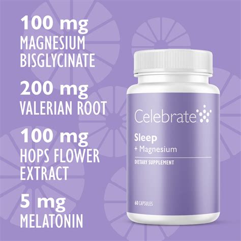 ReFresh Magnesium Sleep Aid Supplement - Celebrate