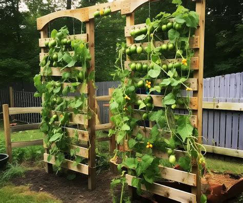 Easy Diy Cucumber Trellis Ideas