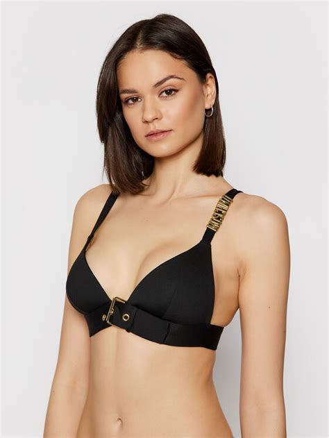 Moschino Underwear Swim Bikini Oberteil Schwarz Modivo De