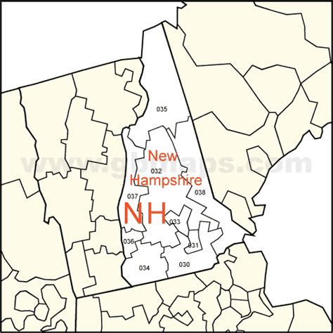 Nh Zip Code Map Draw A Topographic Map