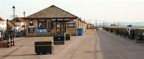 Burnham On Sea Bay View Cafe Early Evening May 2014 All Quiet On The Seafront Lifeboats Burnham