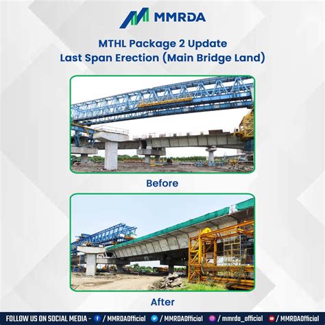 MMRDA On Twitter MMRDA MTHLUpdate Milestone MTHL MMRDA One More