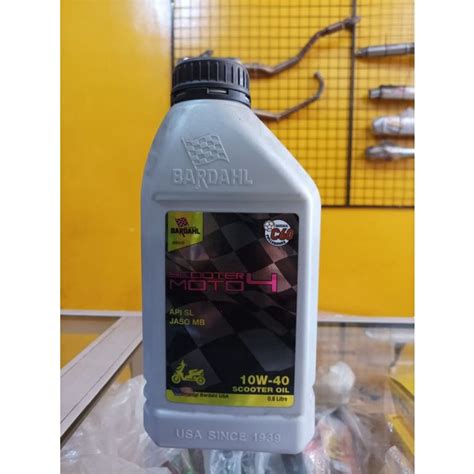 Jual Oli Bardahl Liter Scooter W Original Shopee