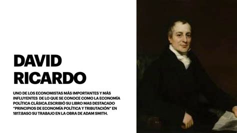 Cómo define David Ricardo la economía y sus principios fundamentales