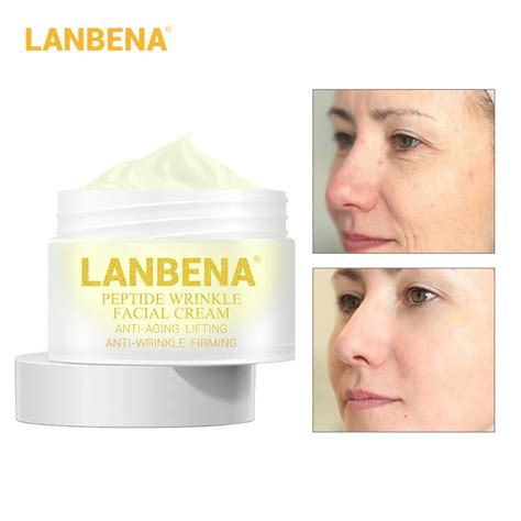 LANBENA Peptide Anti Rides Du Visage Crème Anti Vieillissement