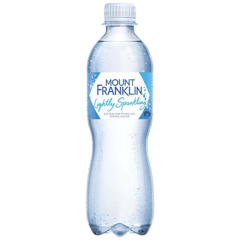 Mount Franklin Lightly Sparkling Water 450ml Kmart