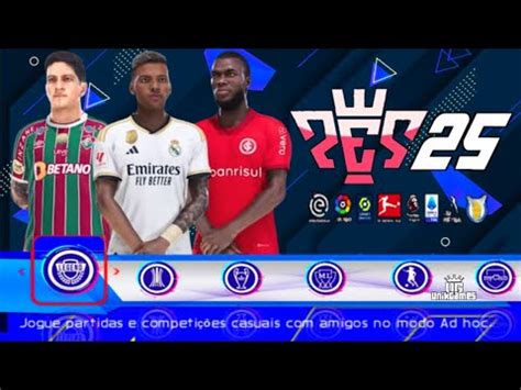 eFOOTBALL PES 2025 PPSSPP DOWNLOAD MEDIAFIRE BRASILEIRÃO ATUALIZADO