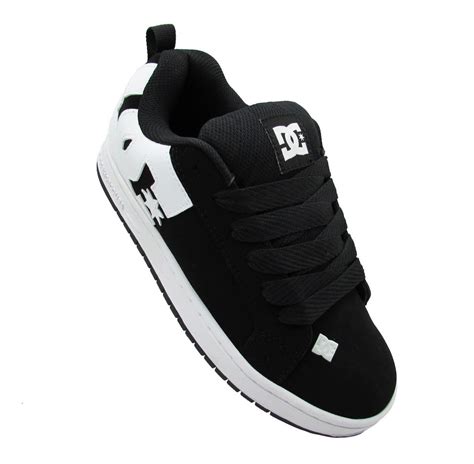 Tenis Dc Shoes Court Graffik 300529 001 Black Caballero Meses Sin