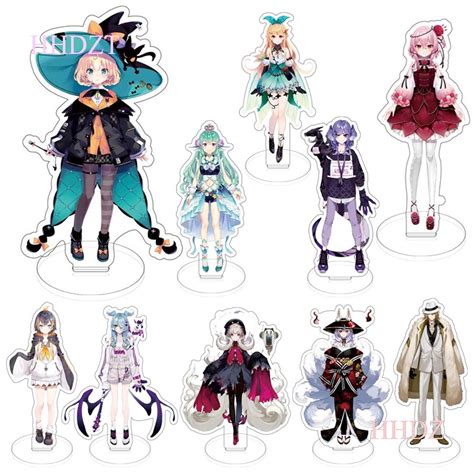 HHDZ Anime Luxiem VTuber Figures Acrylic Stand Shu Mysta Luca Ike Vox