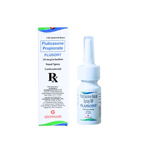 Flusort Fluticasone 50mcg 0 05 Per Dose 120 Doses Nasal Aqueous Sol