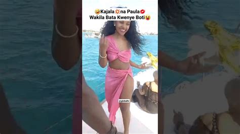 Kajala Na Paula Wakila Bata Kwenye Boti Globaltv Live