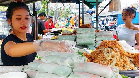 Most Famous Place For Yellow Pancake Spring Roll Rice Noodles More