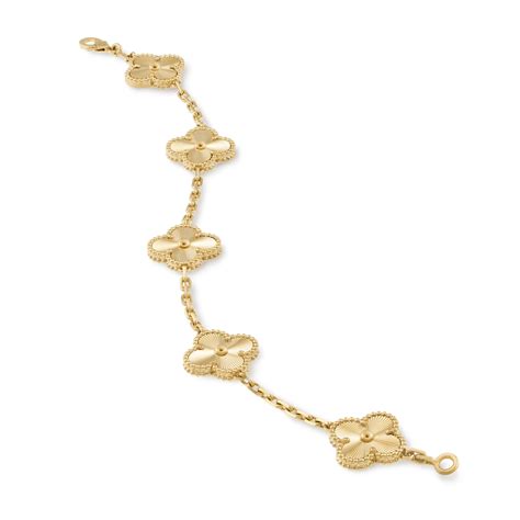 Vintage Alhambra bracelet, 5 motifs – Lux Afrique Boutique