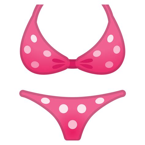 Bikini Icon Noto Emoji Clothing Objects Iconset Google