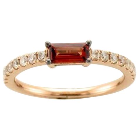 Le Vian Ring Featuring Pomegranate Garnet Nude Diamonds Set For Sale At StDibs