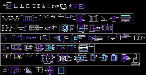 Detalle Conexiones Vigas Ipr En Autocad Librería Cad