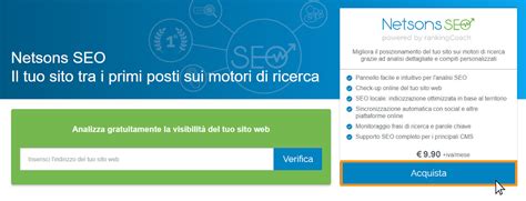 Netsons Seo Cos E Come Utilizzarlo Domande Frequenti Knowledge