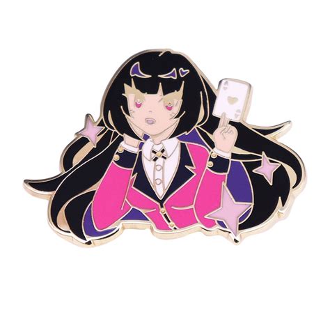 Kakegurui Yumeko Jabami Ace Card Enamel Pin Distinct Pins