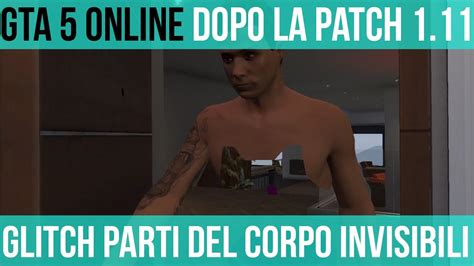 GTA 5 Online Glitch Parti Del Corpo Invisibili Dopo La Patch 1 11