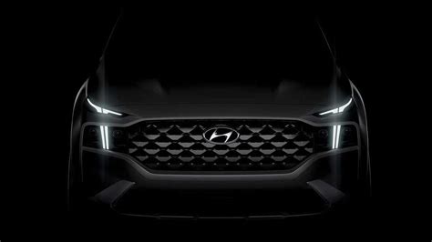 Novo Hyundai Santa Fe 2021 aparece em teaser visual polêmico