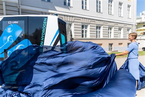 The First Autonomous Hydrogen Vehicle In The World Showcased In Tartu