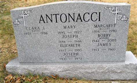 Elizabeth Antonacci 1917 1930 Find A Grave Memorial