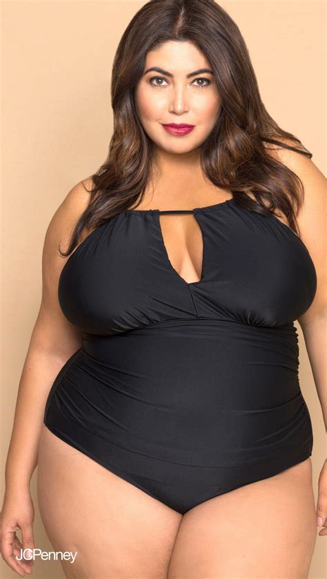 A Black One Piece Plus Size Bathing Suit Is A Summer Staple This Suit For Curvy Women From Th