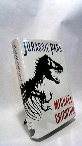 Jurassic Park By Crichton Michael Very Good Hardcover 1990 First Edition Horizon Books